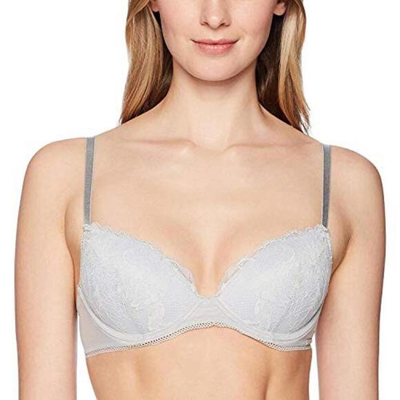 Calvin Klein Other - Calvin Klein Womens Bird Lace Lift Demi Bra Size 40D